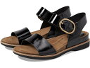 (取寄) ソフト レディース バリ Sofft women Bali Black Crinkle Patent