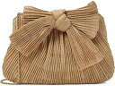 () t[ h[ fB[X C v[c {E Nb` Loeffler Randall women Loeffler Randall Rayne Pleated Bow Clutch Natural