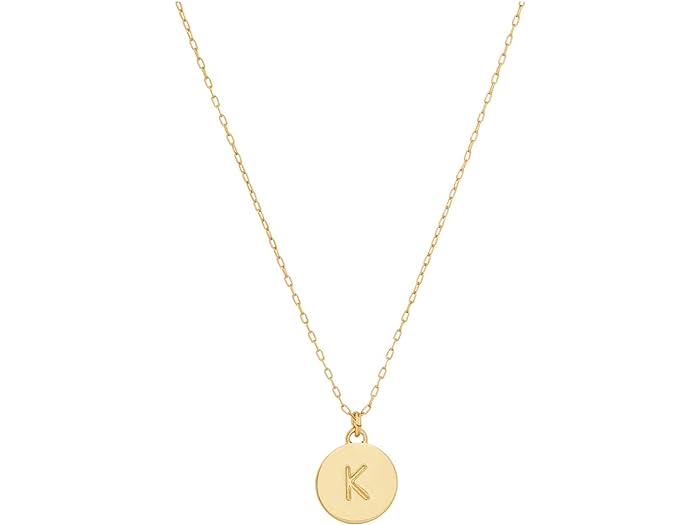 (取寄) ケイトスペード レディース ケイト スペード ミニ イニシャル ペンダント Kate Spade New York women Kate Spade New York Kate Spade Mini Initial Pendant K Gold