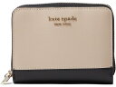 () PCgXy[h fB[X XyT[ X[ RpNg EHbg Kate Spade New York women Kate Spade New York Spencer Small Compact Wallet Warm Beige/Black