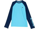 (取寄) ハーレー キッズ ボーイズ Upf 50 ドライ ラッシュガード シャツ (リトル キッズ) Hurley Kids boys Hurley Kids UPF 50 Dry Rashguard Shirt (Little Kids) Blue Gaze