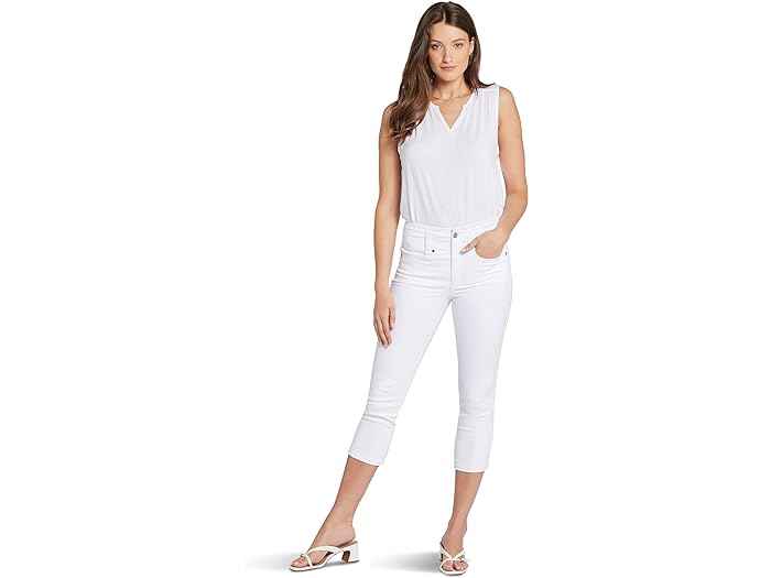 (取寄) エヌワイディージェイ レディース ハイライズ アミ スキニー カプリ NYDJ women NYDJ High-Rise Ami Skinny Capri Optic White