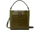 () g[o[` fB[X }bNO[ G{X X[ oPbg obO Tory Burch women Tory Burch McGraw Embossed Small Bucket Bag New Olive