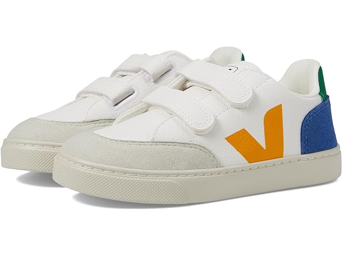 (取寄) ヴェジャ キッズ キッズ スモール V-12 クロムフリー (リトル キッド/ビッグ キッド) VEJA Kids kids VEJA Kids Small V-12 Chromefree (Little Kid/Big Kid) Extra/White/Multicolor/Indigo