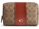 () R[` fB[X GbZV RXeBbN |[` COACH women COACH Essential Cosmetic Pouch Tan Rust