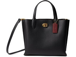 (取寄) コーチ レディース ポリッシュ ペブル レザー ウィロー トート 24 COACH women COACH Polished Pebble Leather Willow Tote 24 Black