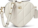 (取寄) コーチ レディース キルテッド レザー ハート クロスボディ COACH women COACH Quilted Leather Heart Crossbody Chalk