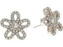 (取寄) ブライトン レディース イルミナ デイジー ピティート ポスト イヤリングス Brighton women Brighton Illumina Daisy Petite Post Earrings Silver