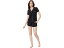 (取寄) レディース ショート スリーブ モーダル Pj セット MeUndies women MeUndies Short Sleeve Modal PJ Set Black