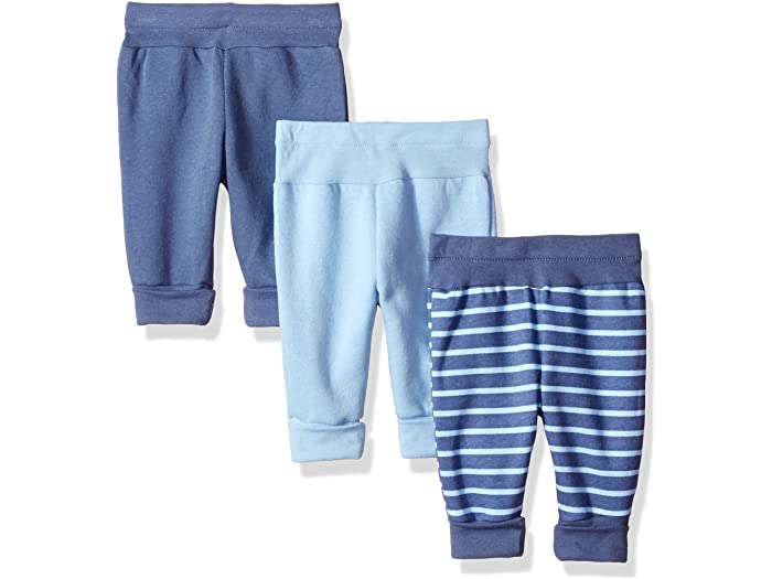 (取寄) ヘインズ キッズ ベイビー フレキシー 3 パック アジャスタブル フィット フリース ジョガー Hanes kids Baby Flexy 3 Pack Adjustable Fit Fleece Joggers Blues