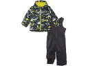 ■商品詳細■ブランドColumbia Kids コロンビア キッズ■商品名Columbia Kids Frosty Slope Set (Toddler)フロスティ スロープ セット (トドラー)■商品状態新品未使用・並行輸入品■色Radiation Wildstripe■詳細レギュラーフィットは、快適な可動域のための簡単で軽くリラックスしたフィットです。-Omni-Shield Hydra Cloth シェル: 外側の防水加工により、風雨からの保護が強化され、シミを防ぎます。 従来の生地よりも速く乾きます。 従来の素材よりも水分を保持しません。-Microtemp XF II断熱材：ポリフィル断熱材は、過度のかさばりなしに暖かさを提供します。圧着設計により、表面積が増加し、保温性が向上します。100g/mの生地重量。-OUTGROWN 成長システムにより、マルチシーズンの着用が可能です。ジャケット:-マイクロフリースの裏地が付いた調節可能なストーム フードを取り付けました。-フルジップ開閉-スナップボタンのハンドポケット。-シリコングリップ付きのスナップバックパウダースカート。スノービブ：-マイクロフリースの裏地.-調整可能なサスペンダー。-シンチウエスト-ガセットの詳細-アーティキュレイテッドニー.-シート、膝、カフガードにハンマーヘッド補強。-内部レッグゲイター.-シリコンg■備考(取寄) コロンビア キッズ キッズ フロスティ スロープ セット (トドラー) Columbia Kids kids Columbia Kids Frosty Slope Set (Toddler) Radiation WildstripeColumbia Kids コロンビア キッズ パンツ ボトムス ベビー 幼児 キッズ ファッション ブランド zp-8539394