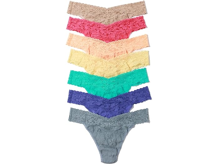() ϥ󥭡 ѥ󥭡 ǥ ˥㡼 졼 ꥸʥ ȥ 7 Hanky Panky women Hanky Panky Signature Lace Original Thong 7 Day-Pack Multipack