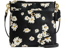 (取寄) コーチ レディース キット メッセンジャー クロスボディ ウィズ フローラル プリント COACH women COACH Kitt Messenger Crossbody with Floral Print Black Multi