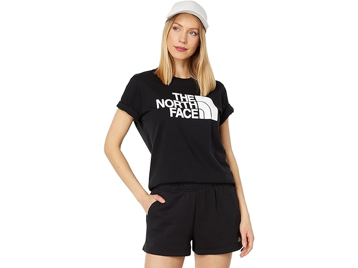 () m[XtFCX fB[X V[g X[u n[t h[ eB[ The North Face women The North Face Short Sleeve Half Dome Tee TNF Black/TNF White