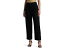 ()  ե ǥ ֥ե ȥå åȥ 󥯥 ѥ LAUREN Ralph Lauren women LAUREN Ralph Lauren Double-Faced Stretch Cotton Ankle Pants Black