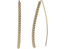(取寄) ローレン ラルフローレン レディース ロープ スレッダー イヤリングス LAUREN Ralph Lauren women LAUREN Ralph Lauren Rope Threader Earrings Gold