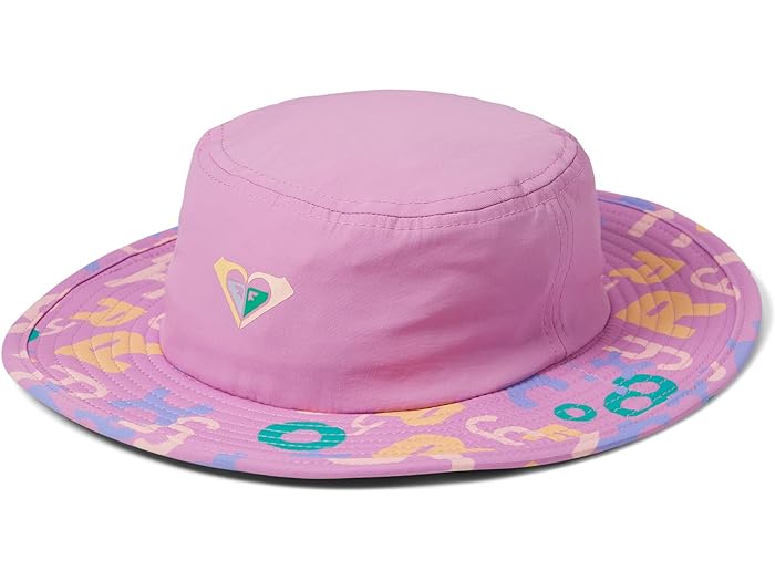 (取寄) ロキシー キッズ ガールズ プディング ケーキ バケット ハット (リトル キッズ) Roxy Kids girls Roxy Kids Pudding Cake Bucket Hat (Little Kids) Cyclamen Lettrage