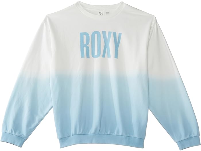 (取寄) ロキシー キッズ ガールズ アイム ソー ブルー スウェットシャツ (リトル キッズ/ビッグ キッズ) Roxy Kids girls Roxy Kids Im So Blue Sweatshirt (Little Kids/Big Kids) Clear Sky