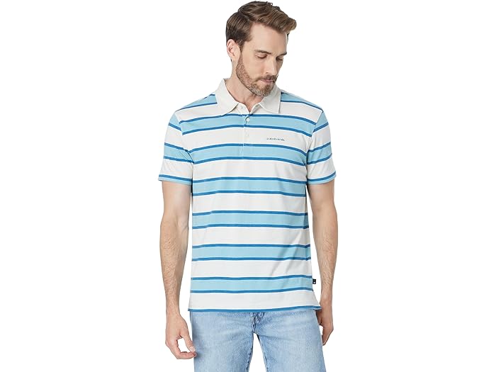 (取寄) クイックシルバー メンズ ストライプ ライト ポロ Quiksilver men Quiksilver Stripe Lite Polo Birch