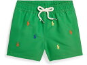 (取寄) ラルフローレン キッズ ボーイズ トラベラー エンブロイダー スイム トランクス (インファント) Polo Ralph Lauren Kids boys Polo Ralph Lauren Kids Traveler Embroidered Swim Trunks (Infant) Preppy Green