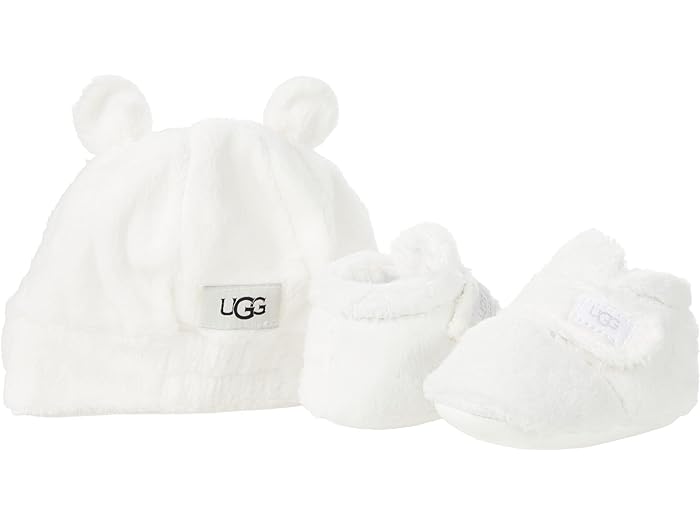 (取寄) アグ キッズ キッズ ビクスビー アンド ビーニー (インファント/トドラー) UGG Kids kids UGG Kids Bixbee and Beanie (Infant/Toddler) Blanc De Blanc