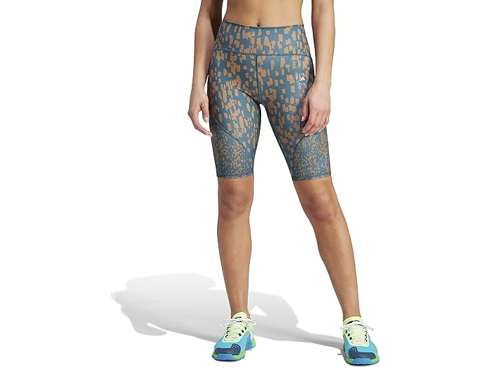 (取寄) アディダス バイ ステラマッカートニー レディース トゥルーパーパス オプティム トレーニング バイク レギングス プリンテッド IQ4520 adidas by Stella McCartney women TruePurpose Optime Training Bike Leggings Printed IQ4520 Tech Mineral