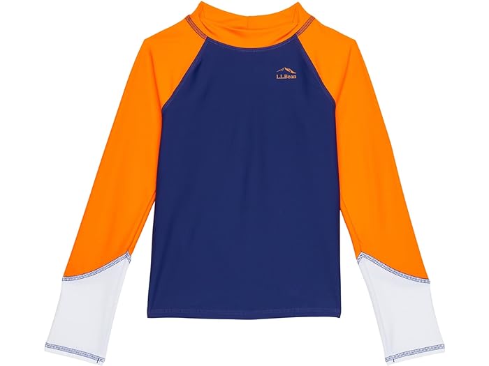 (取寄) エルエルビーン キッズ サン-アンド-サーフ スイム シャツ (リトル キッズ) L.L.Bean kids L.L.Bean Sun-and-Surf Swim Shirt (Little Kids) Night Color-Block 1