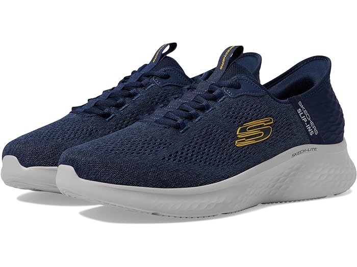 (取寄) スケッチャーズ スニーカー メンズ スケッチ - ライト プロ プライムベース ハンズフリー スリップインズ SKECHERS men Skech - Lite Pro Primebase Hands Free Slip-In Blue