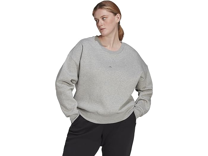 () AfB_X fB[X vX TCY I[ SZN XEFbgVc adidas women adidas Plus Size All SZN Sweatshirt Medium Grey Heather