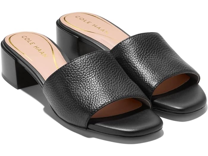 コールハーン (取寄) コールハーン レディース カリ シングル バンド サンダル Cole Haan women Cole Haan Calli Single Band Sandal Black Leather