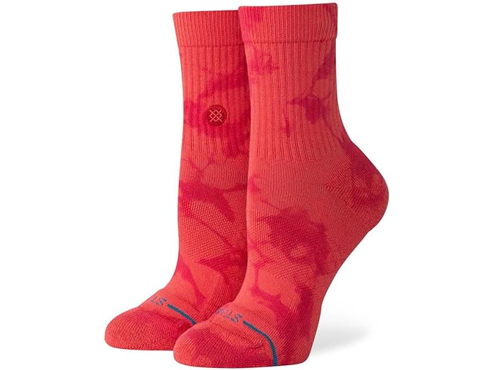 楽天ジェットラグ楽天市場店（取寄） スタンス レディース ダイ クオーター Stance women Stance Dye Namic Quarter Red