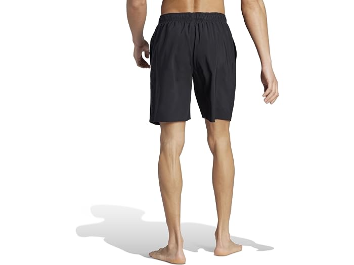 (取寄) アディダス メンズ ソリッド CLX クラシック-レングス スイム ショーツ adidas men Solid CLX Classic-Length Swim Shorts Black/Lucid Lemon
