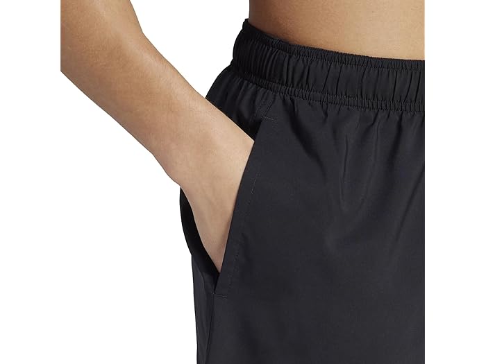 (取寄) アディダス メンズ ソリッド CLX クラシック-レングス スイム ショーツ adidas men Solid CLX Classic-Length Swim Shorts Black/Lucid Lemon
