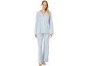 () Go[WFC fB[X W[ vebh O Pj Zbg Eberjey women Eberjey Gisele Printed Long Pj Set Double Diamond Denim