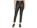 (取寄) ダナキャランニューヨーク レディース フォー レザー プル-オン レギングス DKNY women DKNY Faux Leather Pull-On Leggings Black