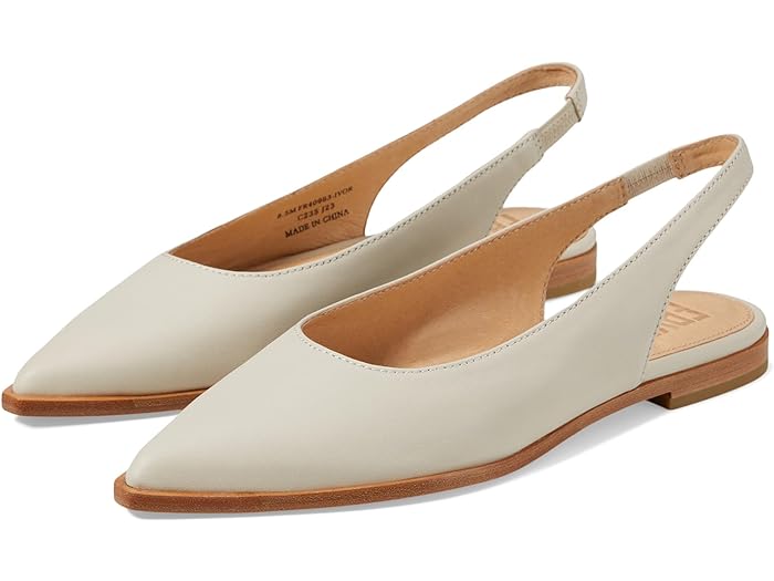 () ե饤 ǥ  󥰥Хå եå Frye women Kenzie Slingback Flat Ivory
