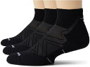 () X}[gE[ Y  ^[QbeBh NbV AN \bNX 3-pbN Smartwool men Smartwool Run Targeted Cushion Ankle Socks 3-Pack Black