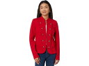 (取寄) トミーヒルフィガー レディース ソリッド バンド ジャケット Tommy Hilfiger women Tommy Hilfiger Solid Band Jacket Chili Pepper