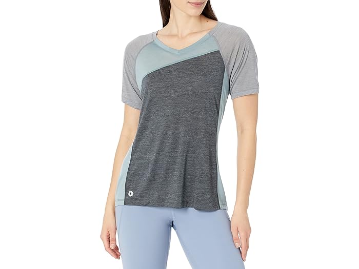 () X}[gE[ fB[X EgCg }Ee oCN V[g X[u eB[ Smartwool women Smartwool Ultralite Mountain Bike Short Sleeve Tee Charcoal Heather