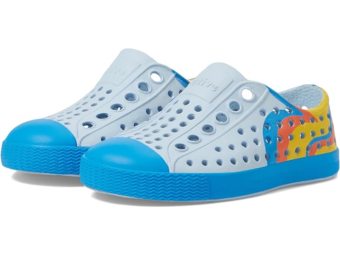 () lCeBuV[Y LbY LbY WFt@[\ ubN (gh[/g Lbh) Native Shoes Kids kids Native Shoes Kids Jefferson Block (Toddler/Little Kid) Air Blue/Wave Blue/Blue Abstract Block