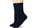 () X}[gE[ fB[X GufC P[u N[ 2-pbN \bNX Smartwool women Smartwool Everyday Cable Crew 2-Pack Socks Deep Navy Heather