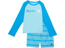 () n[[ LbY {[CY Upf 50+ O X[u T-Vc Ah XC gNX c[s[X Zbg (g LbY) Hurley Kids boys Hurley Kids UPF 50+ Long Sleeve T-Shirt & Swim Trunks Two-Piece Set (Little Kids) Neptune Blue