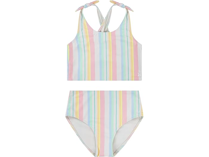 () n[[ LbY K[Y c[s[X NXobN ^Lj 2-s[X XC Zbg (rbO Lbh) Hurley Kids girls Hurley Kids Two-Piece Crossback Tankini 2-Piece Swim Set (Big Kid) Pale Ivory/Multi