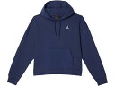 (取寄) ジョーダンキッズ ガールズ フリース プルオーバー ブーディ (リトル キッズ/ビッグ キッズ) Jordan Kids girls Jordan Kids Fleece Pullover Hoodie (Little Kids/Big Kids) Midnight Navy/White