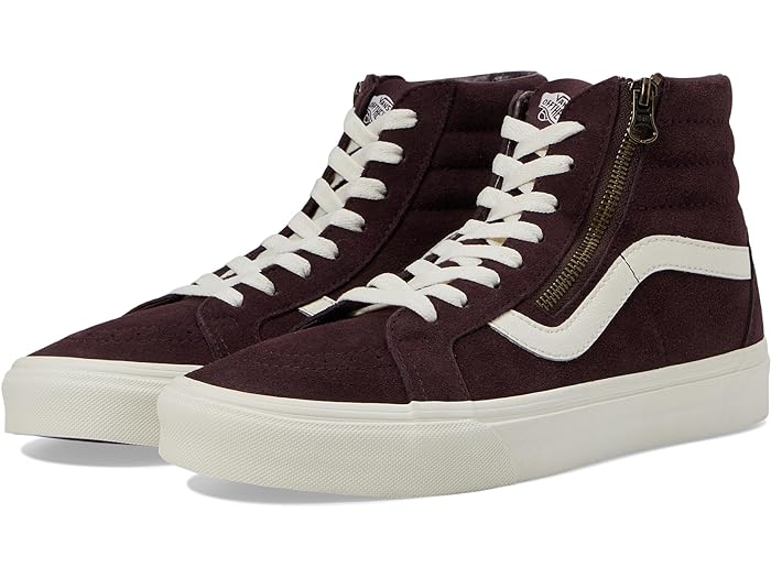 () oY SK8-nC CV[ TCh Wbv Vans Vans SK8-Hi Reissue Side Zip Dark Brown