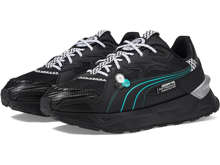 取寄 プーマ メンズ メルセデス AMG ペトロナス ミラージュ スポーツ アスファルト ガレージ クルー PUMA men PUMA Mercedes AMG Petronas Mirage Sport Asphalt Garage Crew Puma Black/Spect…