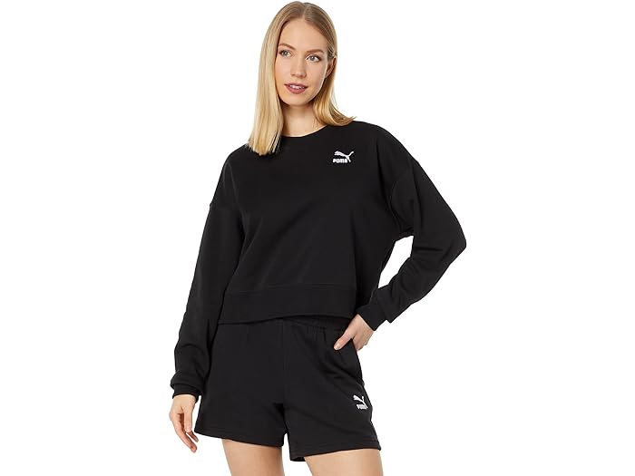 () v[} fB[X NVbNX N[ PUMA women PUMA Classics Crew Black