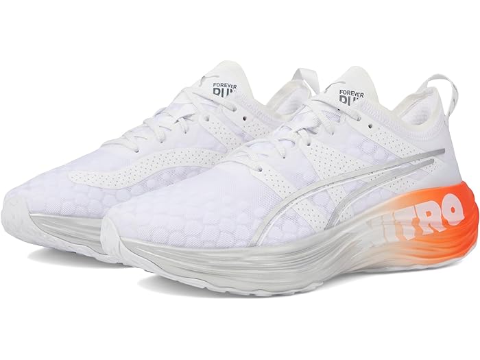 取寄 プーマ レディース フォーエバーラン ニトロ シルバー PUMA women PUMA Foreverrun Nitro Silver Puma White/Cherry Tomato