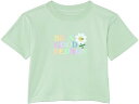 (取寄) ノースフェイス キッズ ショート スリーブ グラフィック Tシャツ (トドラー) The North Face Kids Short Sleeve Graphic Tee (Toddler) Misty Sage/Be A Good Person Graphic