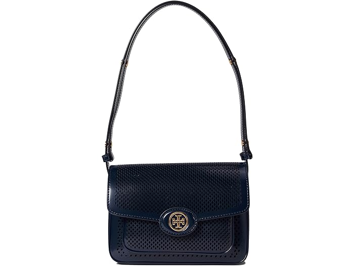 (取寄) トリーバーチ レディース ロビンソン パフォレイティット コンバーチブル ショルダー バッグ Tory Burch women Tory Burch Robinson Perforated Convertible Shoulder Bag Royal Navy